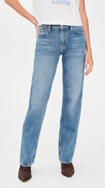 RE/DONE 30 90s Mid Rise Loose Jeans in Medium Wash